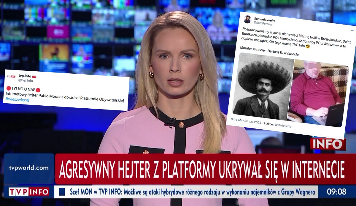 Dziennikarstwo śledcze TVP z pierwszym sukcesem, Pablo Morales zdemaskowany