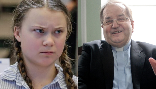 Rydzyk o Grecie: to dziecko powinno się uczyć, a nie manipulować innymi dziećmi, żeby rozrabiały