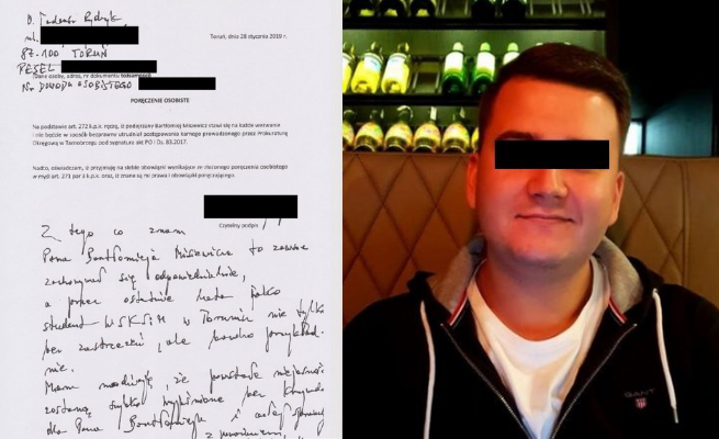 Rydzyk pokazał treść swojego poręczenia za uczciwość Bartłomieja M.