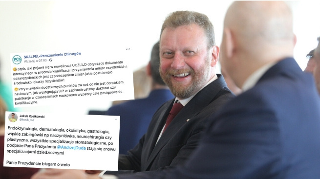 Minister Szumowski zatwierdził zmiany ułatwiające nepotyzm, młodzi lekarze protestują