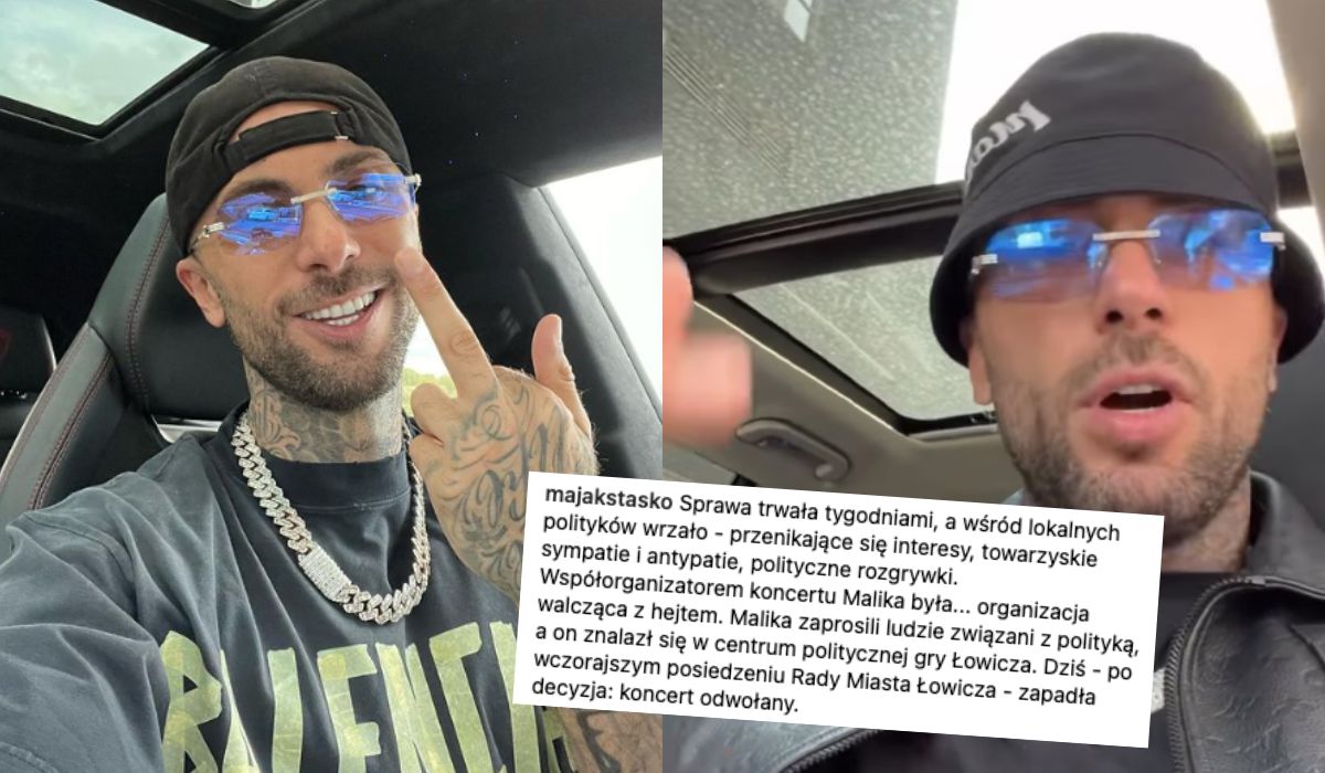 Łowicz już nie chce koncertu Malika Montany, po tym jak zaatakował nastolatka z tego miasta