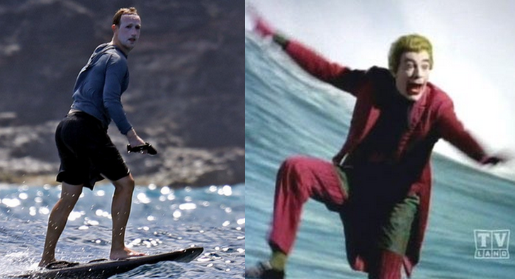 Zuckerberg został viralem, bo nałożył za dużo kremu do opalania na twarz