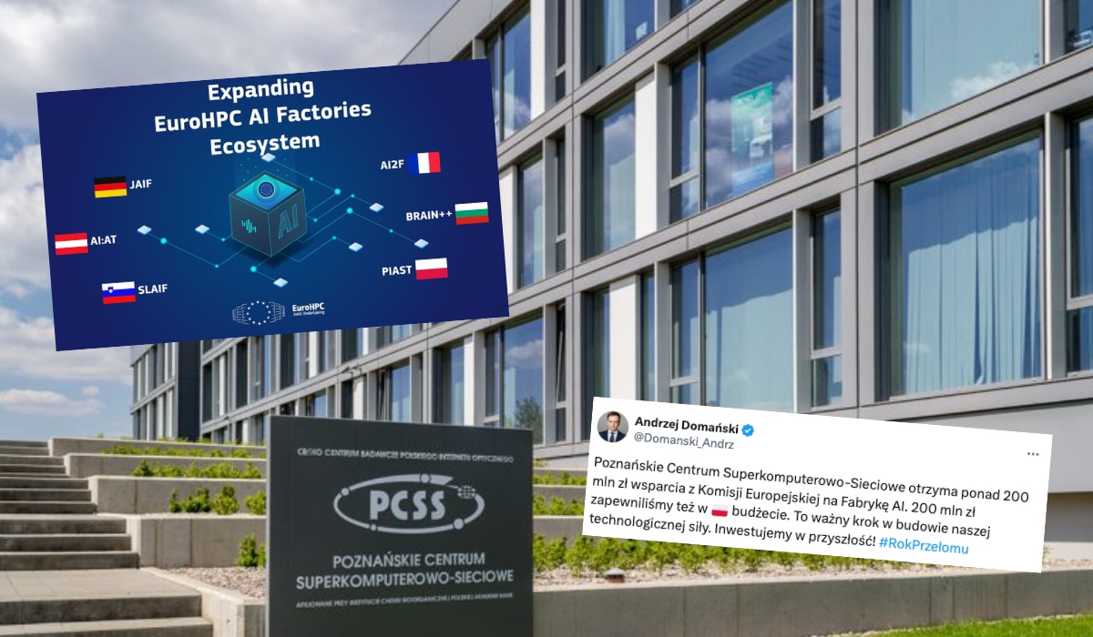 W Poznaniu powstanie jedna z unijnych Fabryk AI