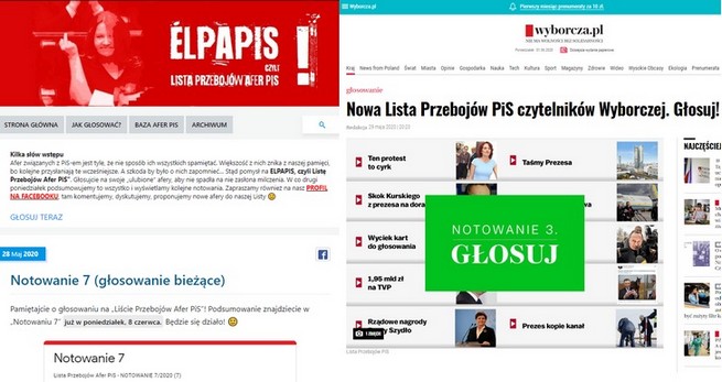 Gazeta Wyborcza wzięła sobie pracę internauty o skandalach PiS i podała jak swoje