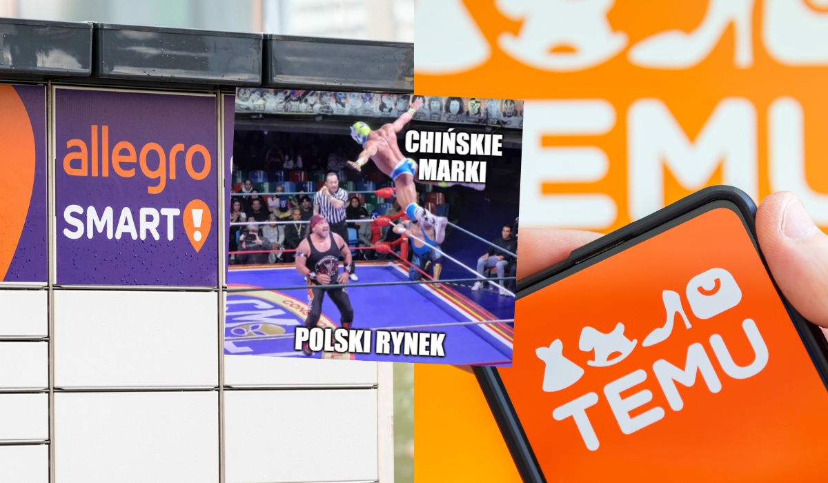 Temu i inne chińskie marki na ostro wycinają Allegro, wydają też krocie na reklamy