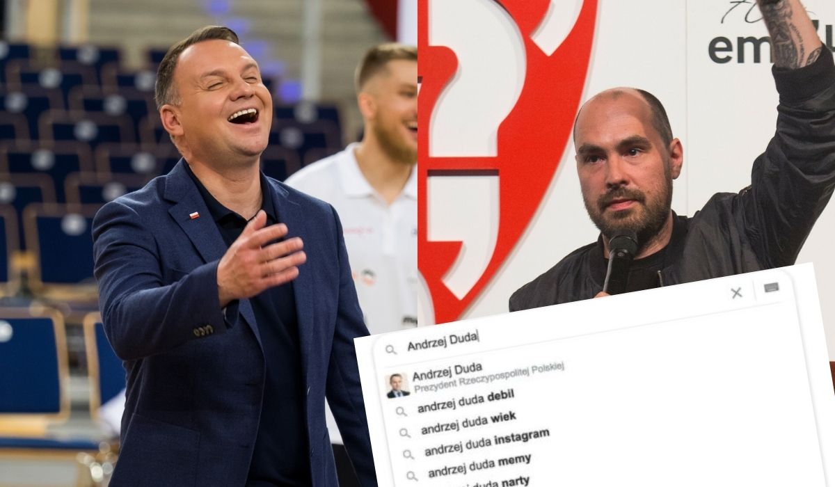Google usunęło podpowiedź: Andrzej Duda to sami wiecie kto