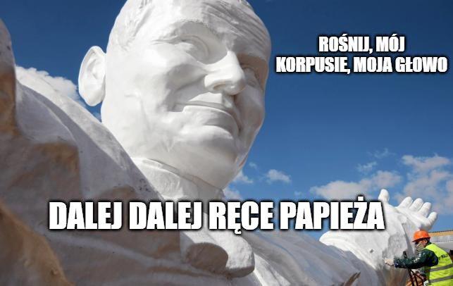 Kościelisko: radni chcą postawić gigantycznego papieża, jak Jezusa w Rio albo Świebodzinie