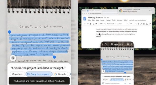 Google skutecznie uczy się przenosić odręczne pismo do plików
