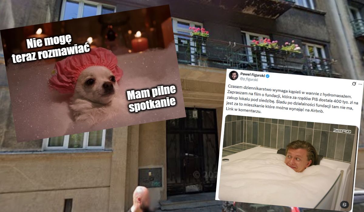 Zero.pl: Fundacja dostała kasę na siedzibę od Narodowego Instytutu Wolności i przewaliła ją na mieszkanie z wanną z hydromasażem na Airbnb