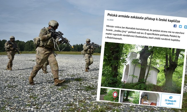 Czechy: polskie wojsko wkroczyło i zajęło kapliczkę, Czechy proszą, żeby ich nie najeżdżać