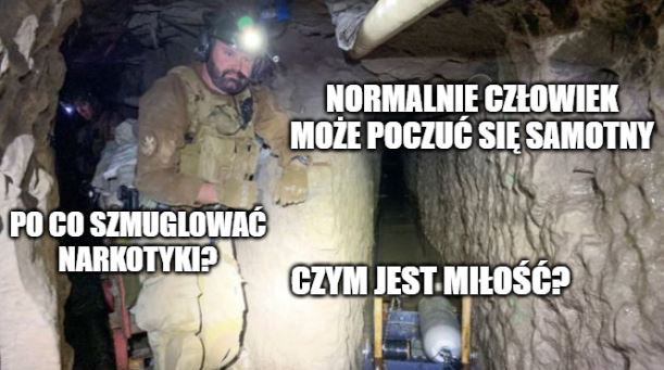 Namierzono tunel pod granicą USA z Meksykiem, który jest długi, że ho ho
