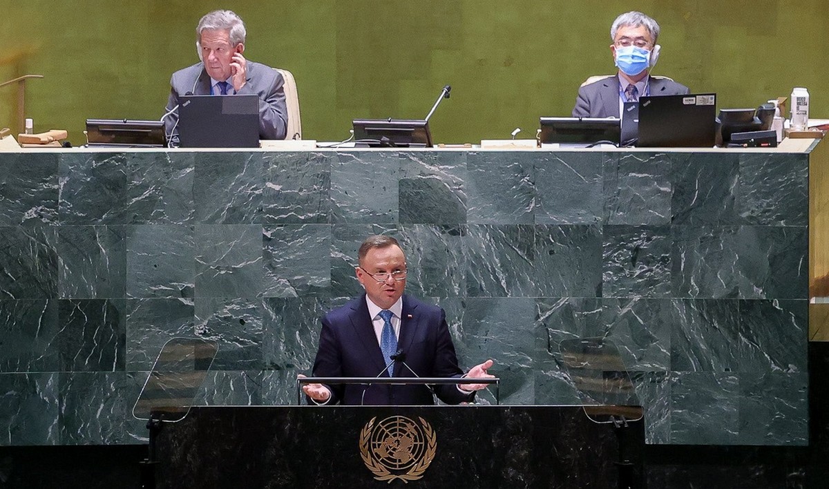 Andrzej Duda w ONZ wzywa do pomocy migrantom i w walce ze zmianami klimatu