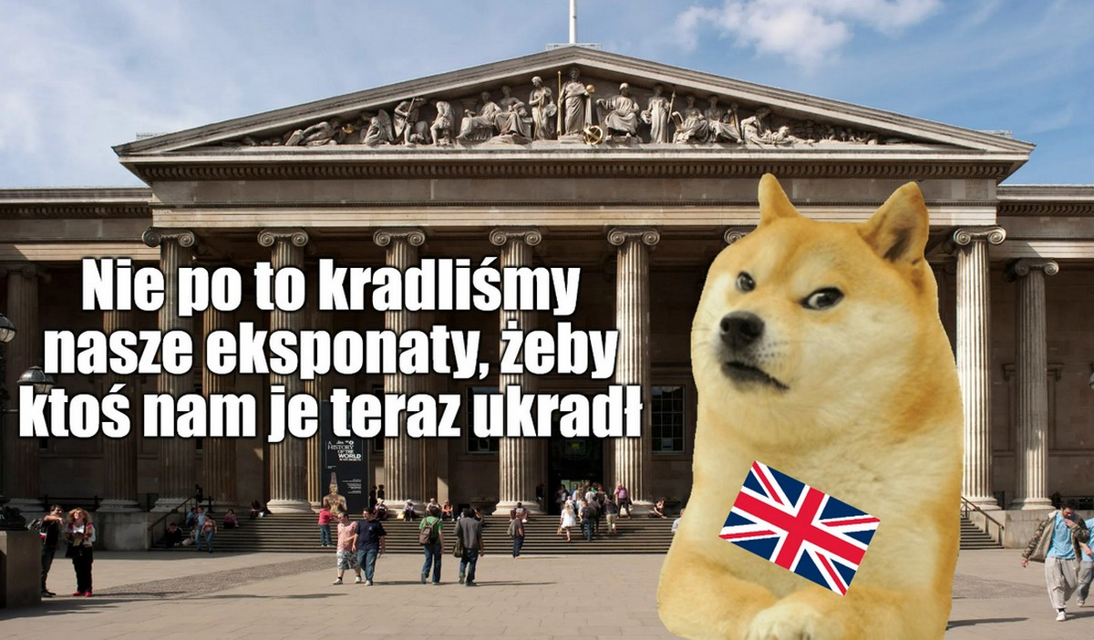 Muzeum Brytyjskie zwolniło swojego pracownika za kradzież eksponatów