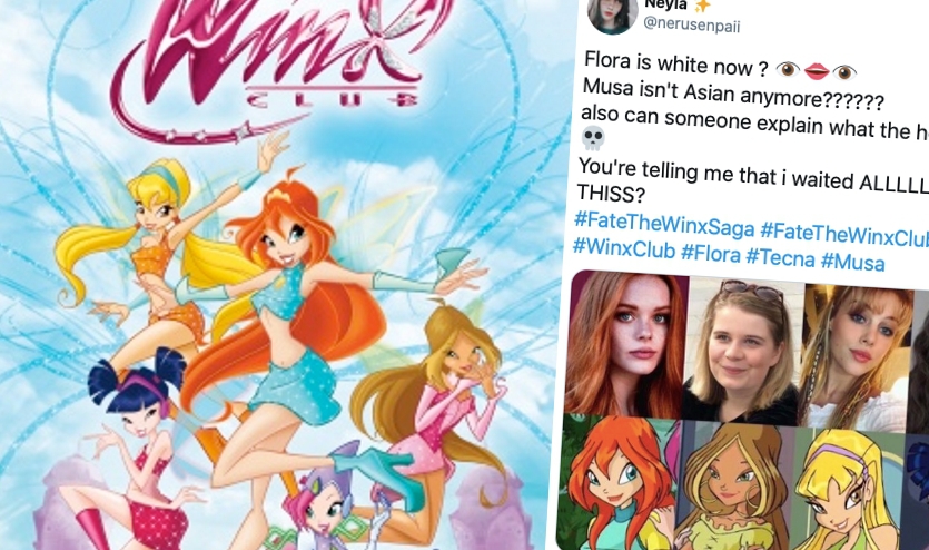 Netflix dla odmiany wybielił postacie w aktorskiej adaptacji "Klubu Winx"