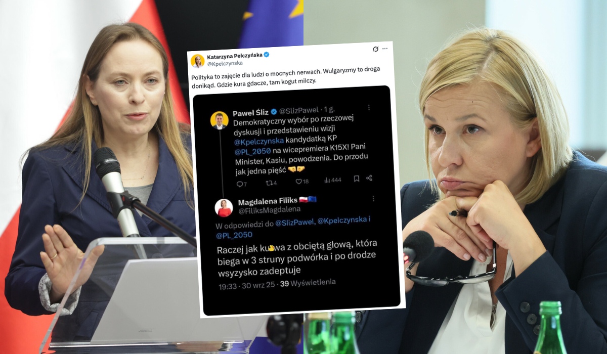 Minister komentuje nazwanie jej ku*wą albo kurą przez koleżankę z koalicji