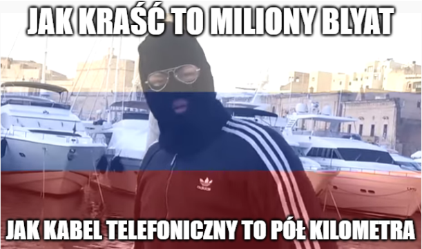 Moskwa: resort obrony zorientował się, że ktoś ukradł kabel telefoniczny, i to od razu pół kilometra