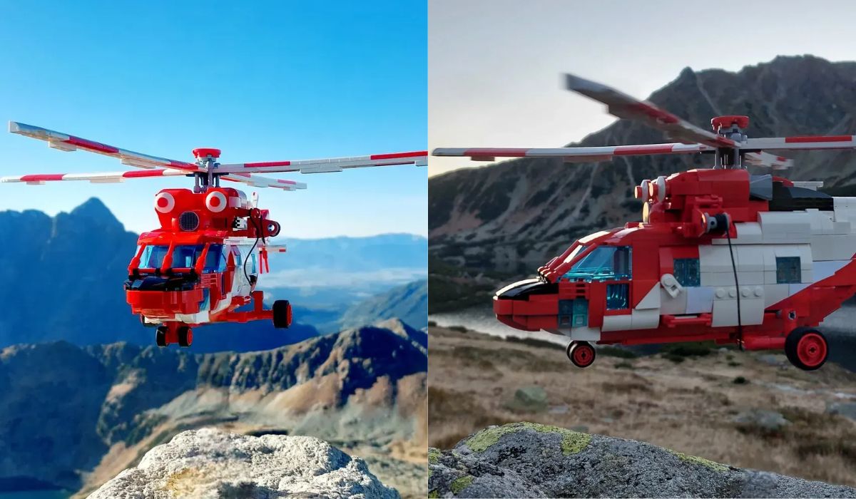 Śmigłowiec pogotowia TOPR może wygrać konkurs Lego Ideas i jak coś, to można głosować