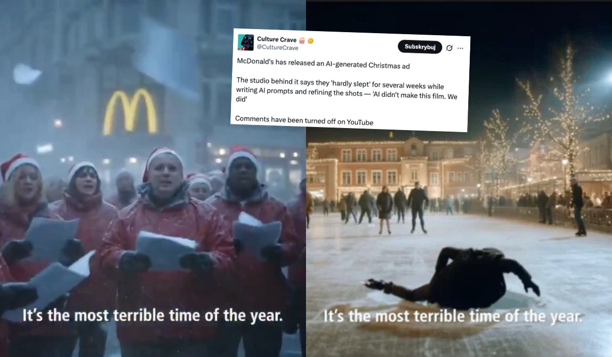 McDonald's usunął swoją reklamę z użyciem AI, bo z jakiegoś powodu się nie spodobała