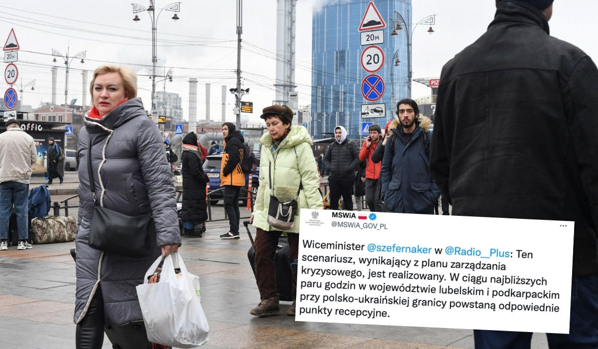 Wiceminister Szefernaker: na granicy powstają już punkty dla uchodźców z Ukrainy 