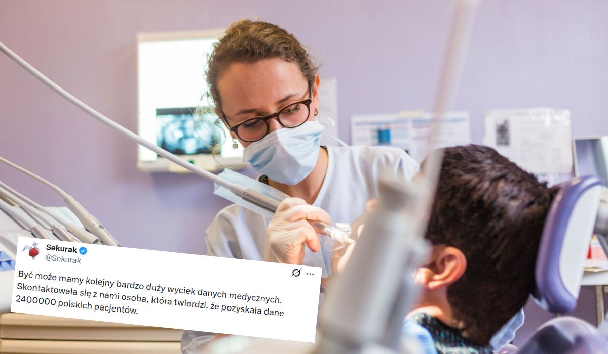 Kojeny atak hakerski, tym razem wypłynęły dane systemu dentystycznego i klientów