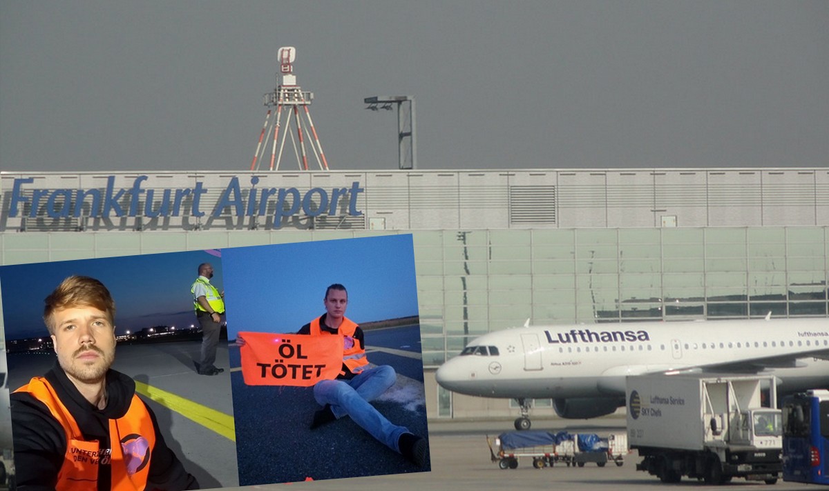 Lufthansa pozywa Ostatnie Pokolenie za paraliż lotniska