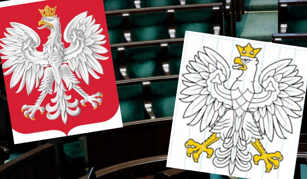 Rząd zrobił lifting godła, teraz orzeł ma trochę inne upierzenie i złote nóżki, a nie tylko szpony