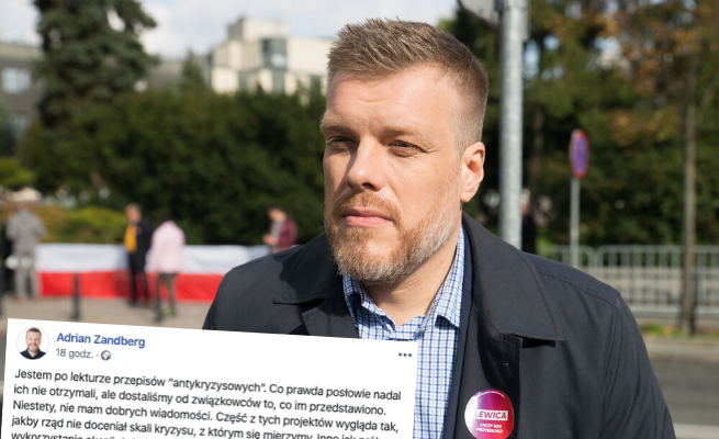 Zandberg: przepisy antykryzysowe zepchną koszty kryzysu na pracowników 