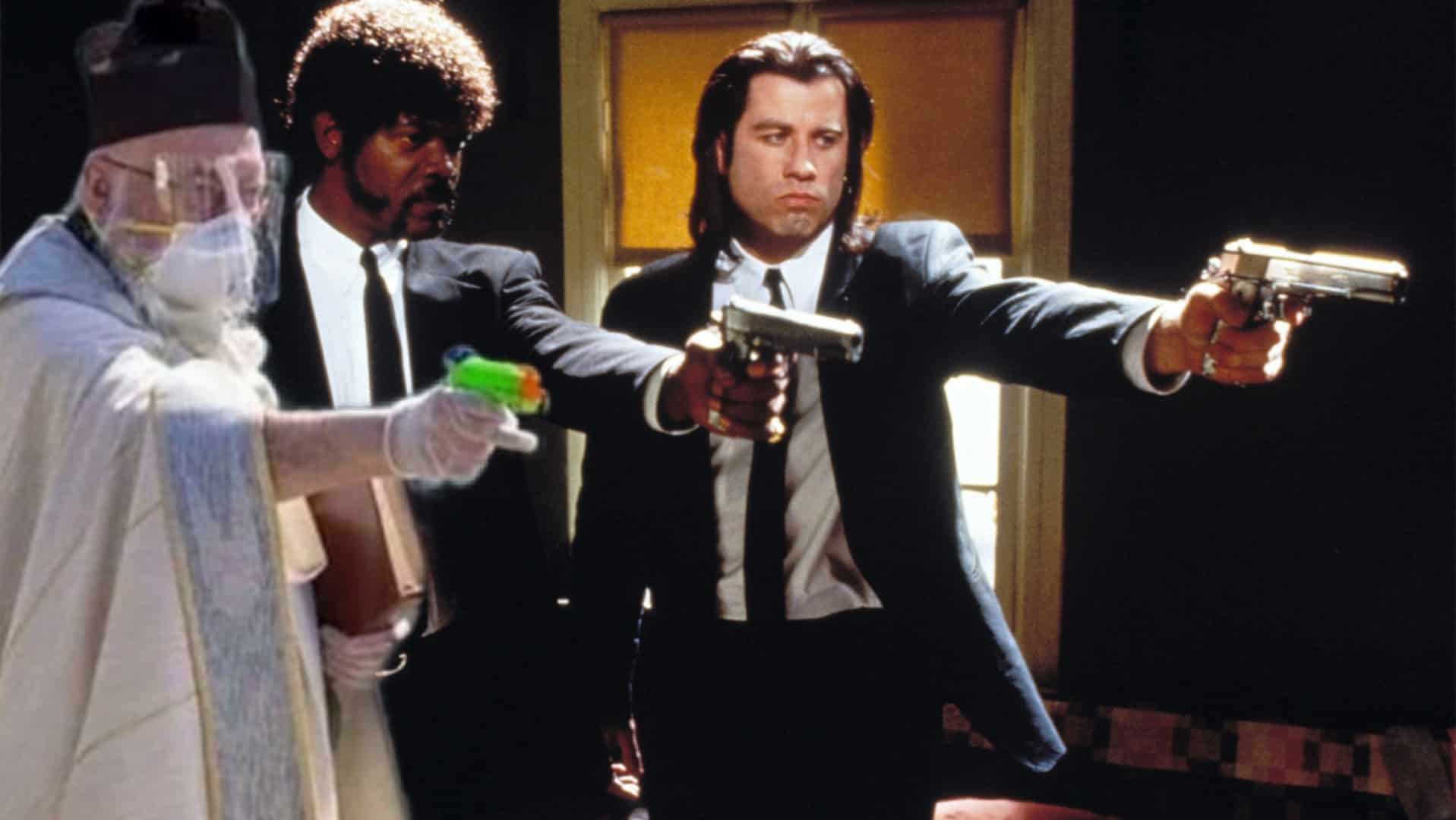 Czernikowo: policja musiała zgarnąć księdza dobrodzieja, bo wyszedł na protestujących z bronią