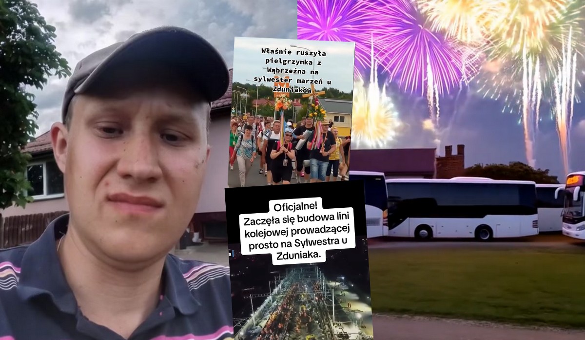 Użytkownicy TikToka próbują masowo wprosić się na sylwestra do rolnika z Przytuł, policjant ostrzega, że to słaby pomysł