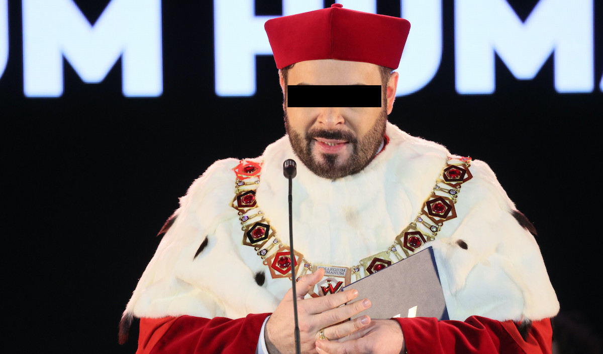 Rektor Collegium Humanum ma doktorat z teologii i są mocne podejrzenia, że nie zrobił go po bożemu