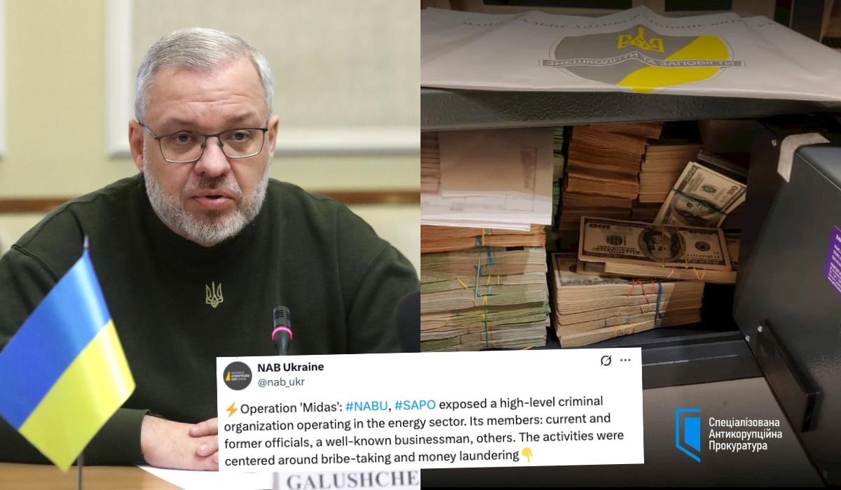 Ukraina: afera korupcyjna wstrząsnęła rządem, minister podał się do dymisji