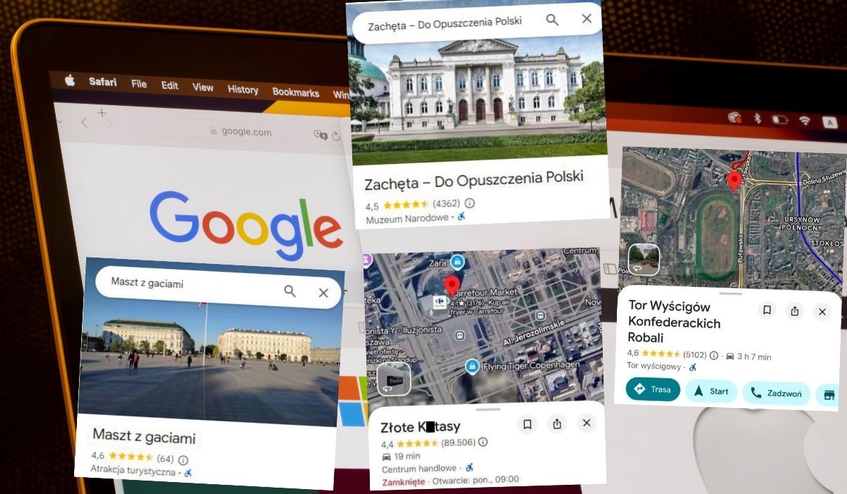 NASK i Google reagują w sprawie śmieszków zmieniających nazwy obiektów na mapach