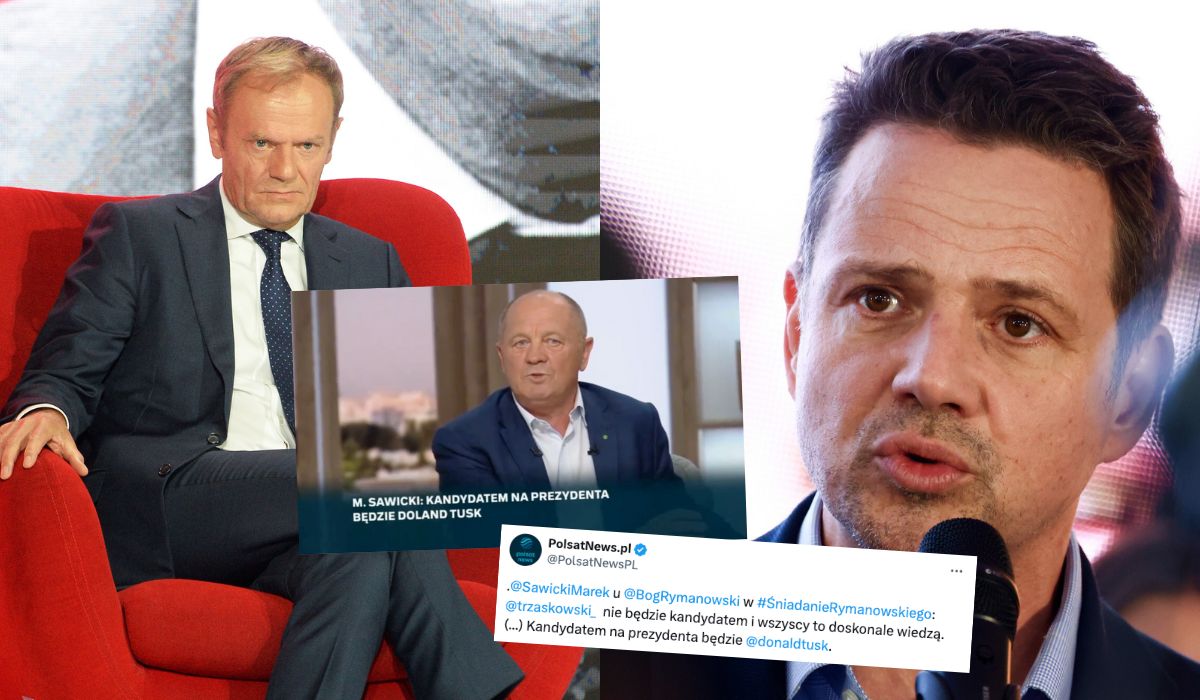 Poseł PSL twierdzi, że kandydatem na prezydenta będzie Tusk, a nie Trzaskowski 