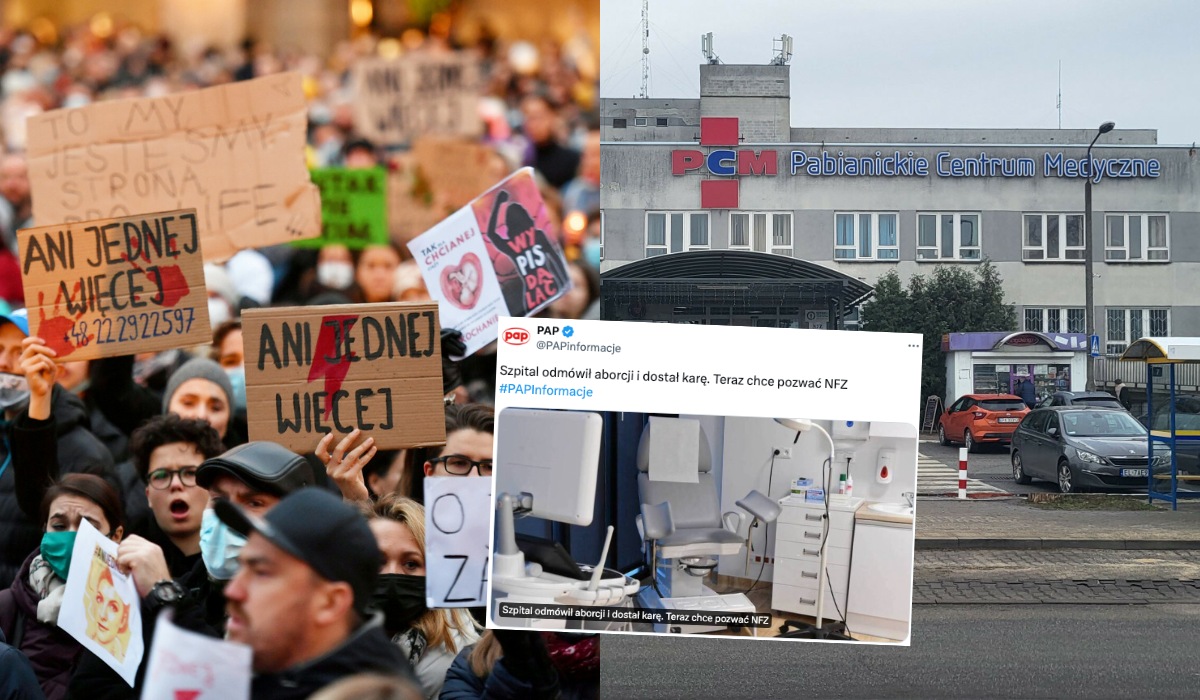NFZ dał pierwszą karę placówce, która odmówiła aborcji, trwają też kontrole innych