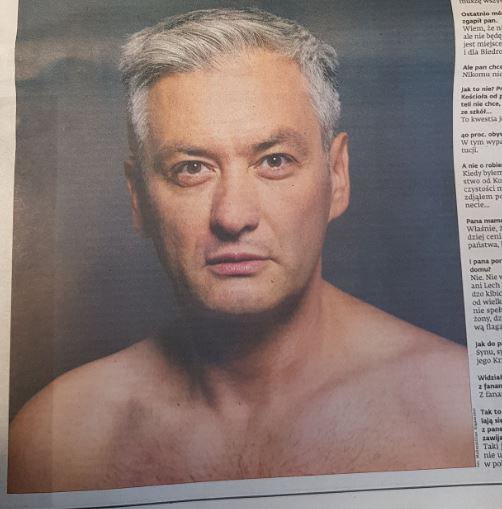 Dziwne zdjęcie Biedronia w "Dzienniku Gazecie Prawnej"