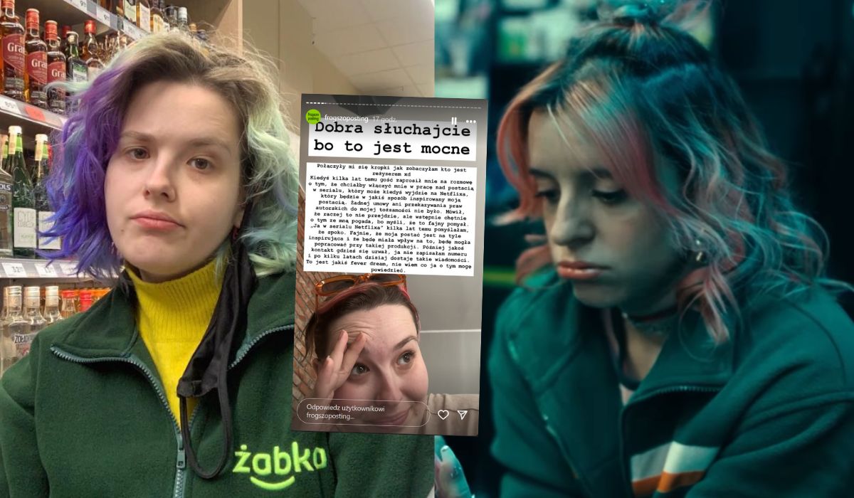 Kasjerka-influencerka z Żabki grzmi, że Netflix skradł jej tożsamość