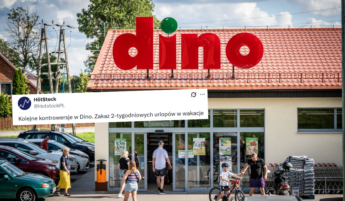 Kierownictwo Dino dumnie poinformowało pracowników, żeby zapomnieli o urlopie w wakacje i przed Wielkanocą