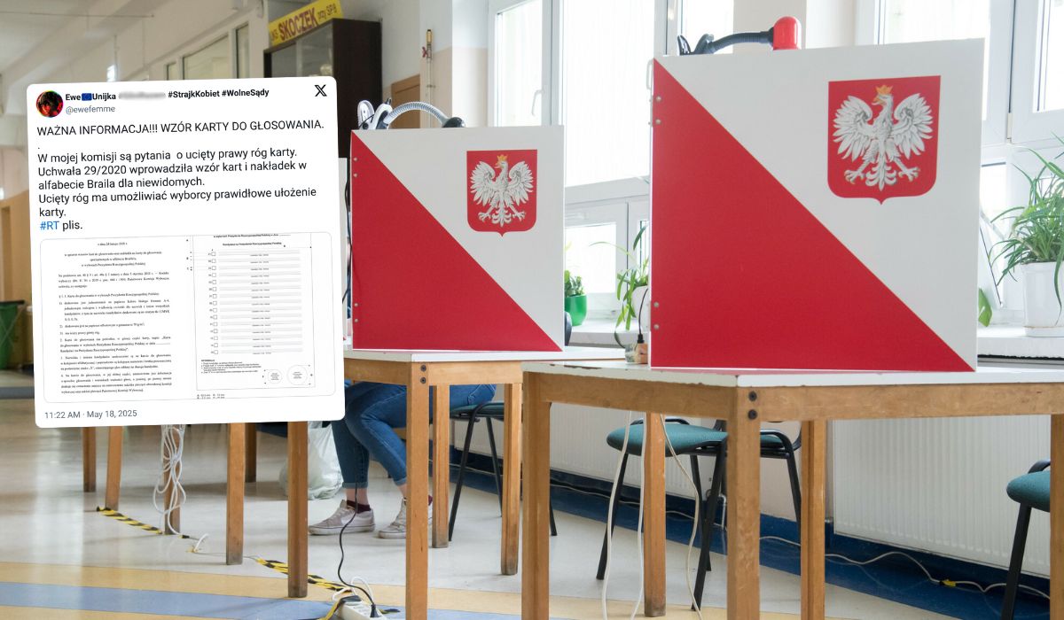 W obliczu nieuzasadnionych zgłoszeń na policję szef PKW tłumaczy, jak powinny wyglądać karty do głosowania