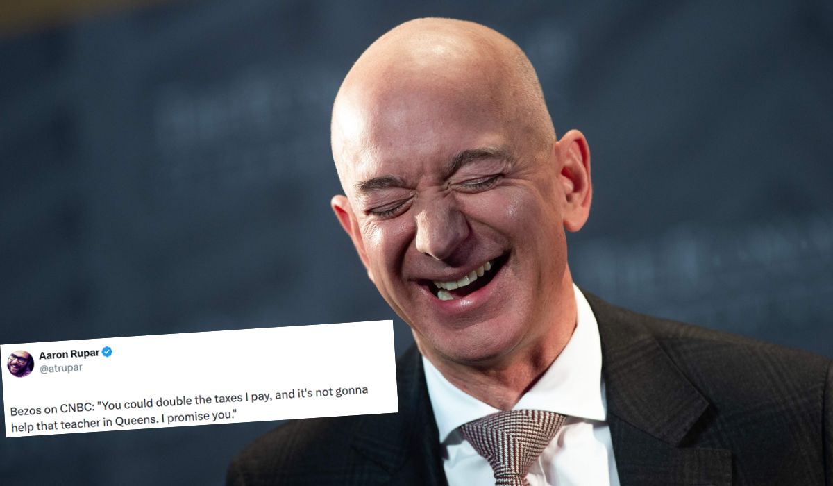 Bezos ostro o podatkach: najbiedniejsi nie powinni ich płacić, ale on też nie