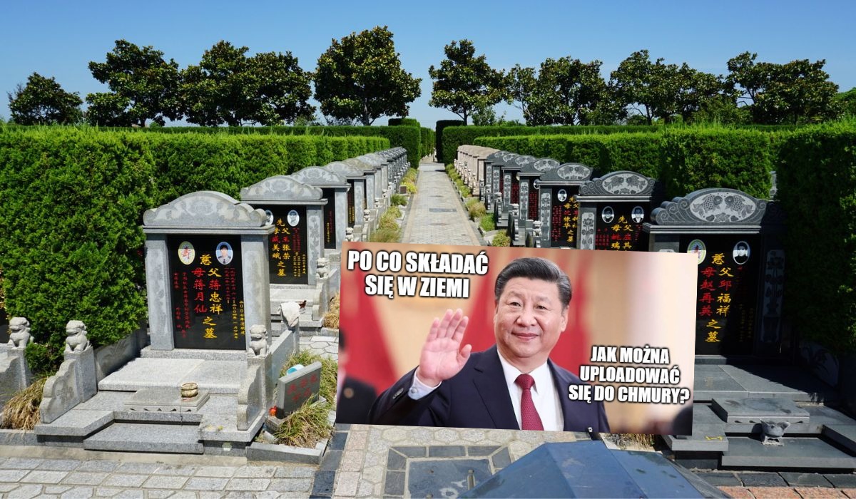 Chiny promują cyfrowe cmentarze, bo przez liczbę zgonów brakuje ziemi
