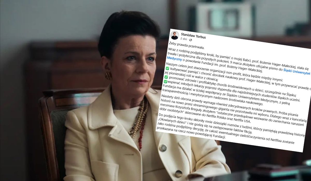 Rodzina profesor z "Ołowianych dzieci" oskarża Netflixa o przekłamania i żąda zadośćuczynienia