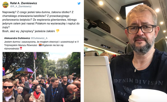 Ziemkiewiczowi trochę się ulało w wymianie zdań z Dulkiewicz