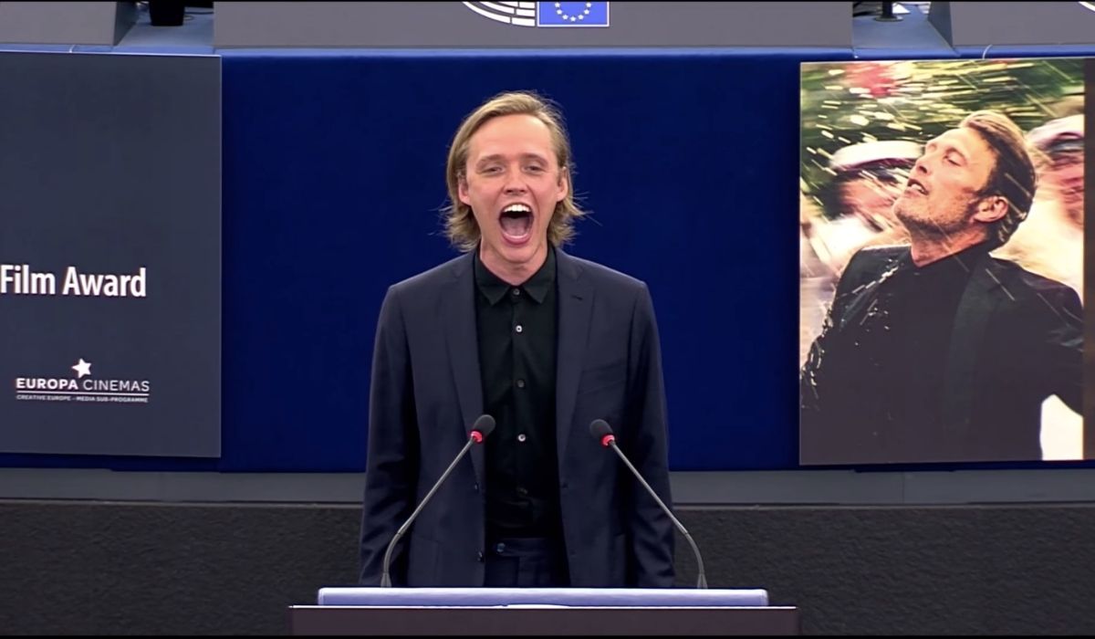 Nagroda za film "Boże ciało", Bielenia krzyczał przez minutę solidaryzując się z Białorusią