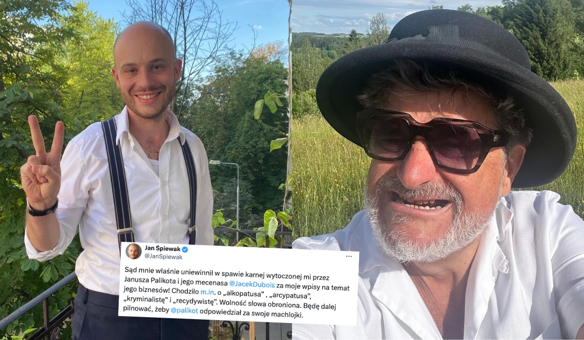 Palikot pozwał Śpiewaka za określenia "alkopatus" i "arcypatus", ale przegrał i nie dostanie 100 000 zł