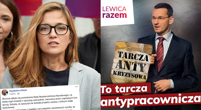 Posłanka Lewicy: rząd chce pozwolić obniżać pensje o 50% i wydłużać dzień pracy