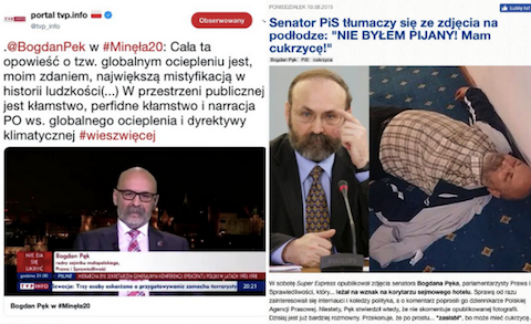 Senator PiS walczy z globalnym ociepleniem