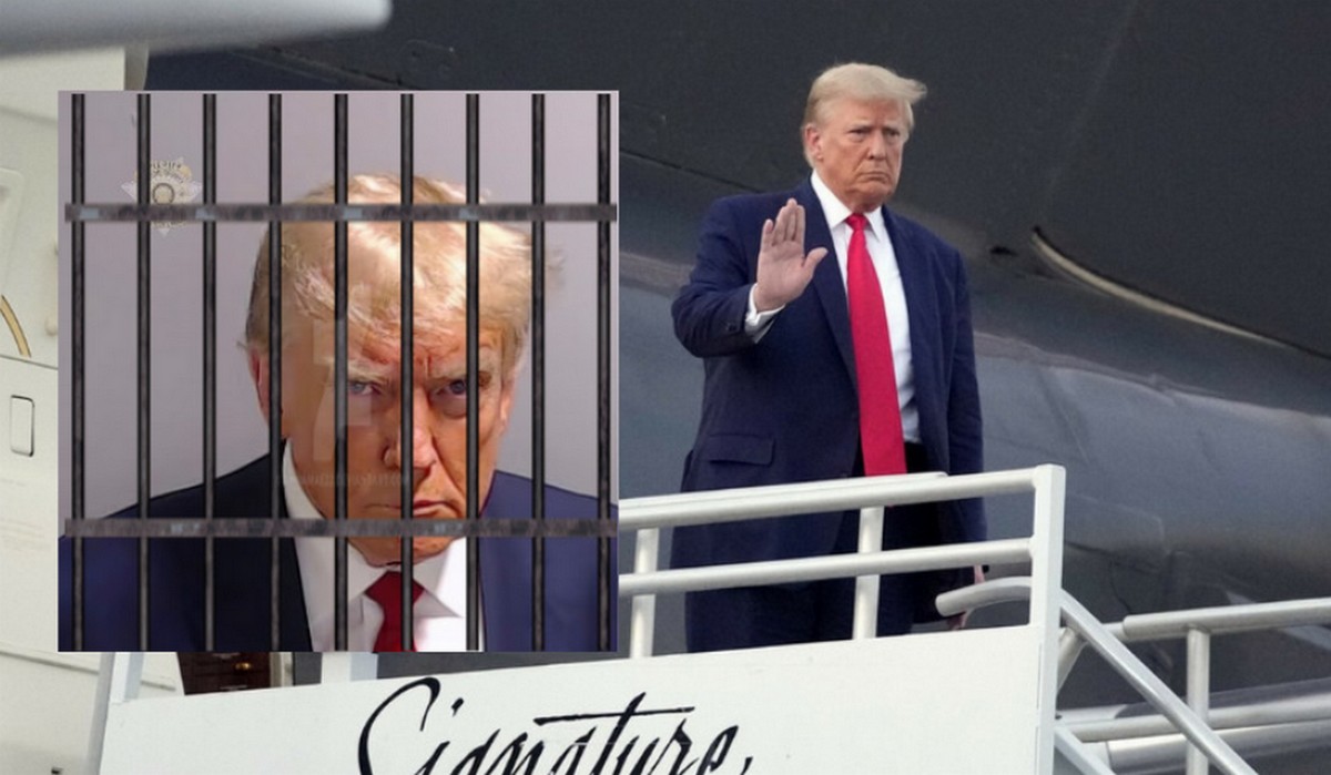 Trump w areszcie dorobił się "mugshota" jako pierwszy prezydent USA w historii