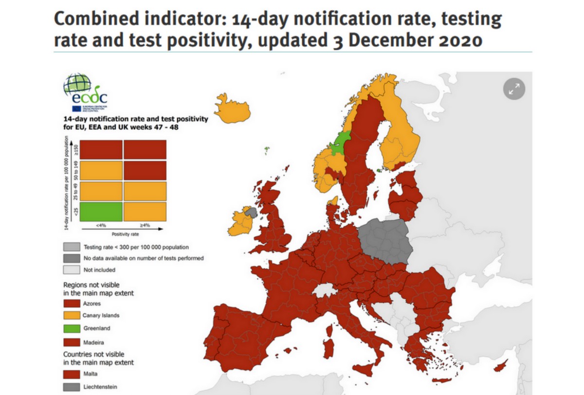 Wiadomości o liczbie zakażeń z Polski są tak niewiarygodne, że wypadliśmy z unijnych statystyk