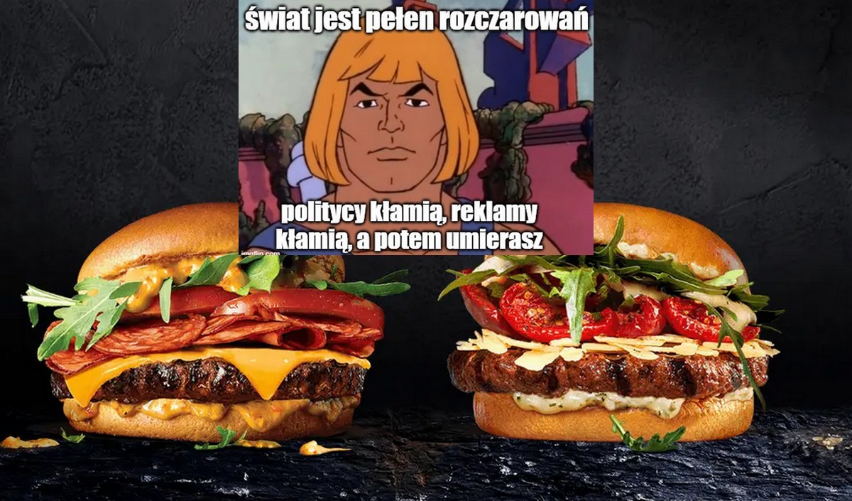 Burger King wytłumaczy się w sądzie, dlaczego Whooper na reklamach wydaje się znacznie większy