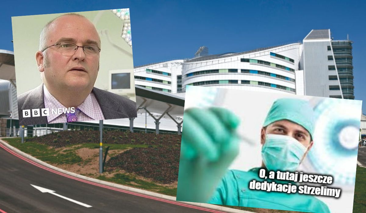 UK: chirurg wypalający swoje inicjały na wątrobach pacjentów jest teraz pisarzem thrillerów medycznych